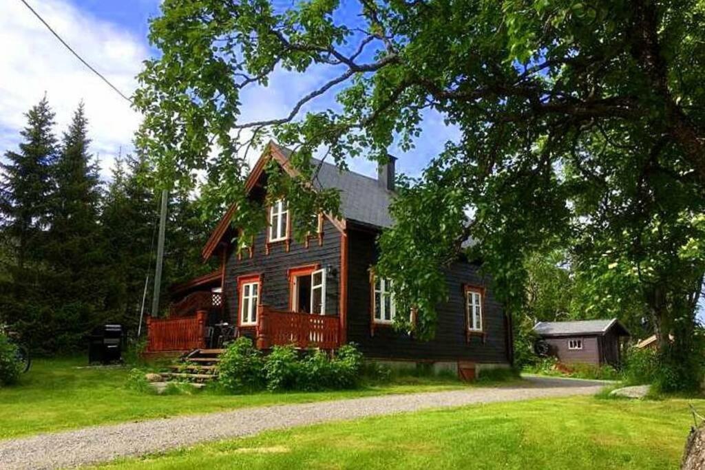 100 Years Old Norwegian Log House In Tromsø