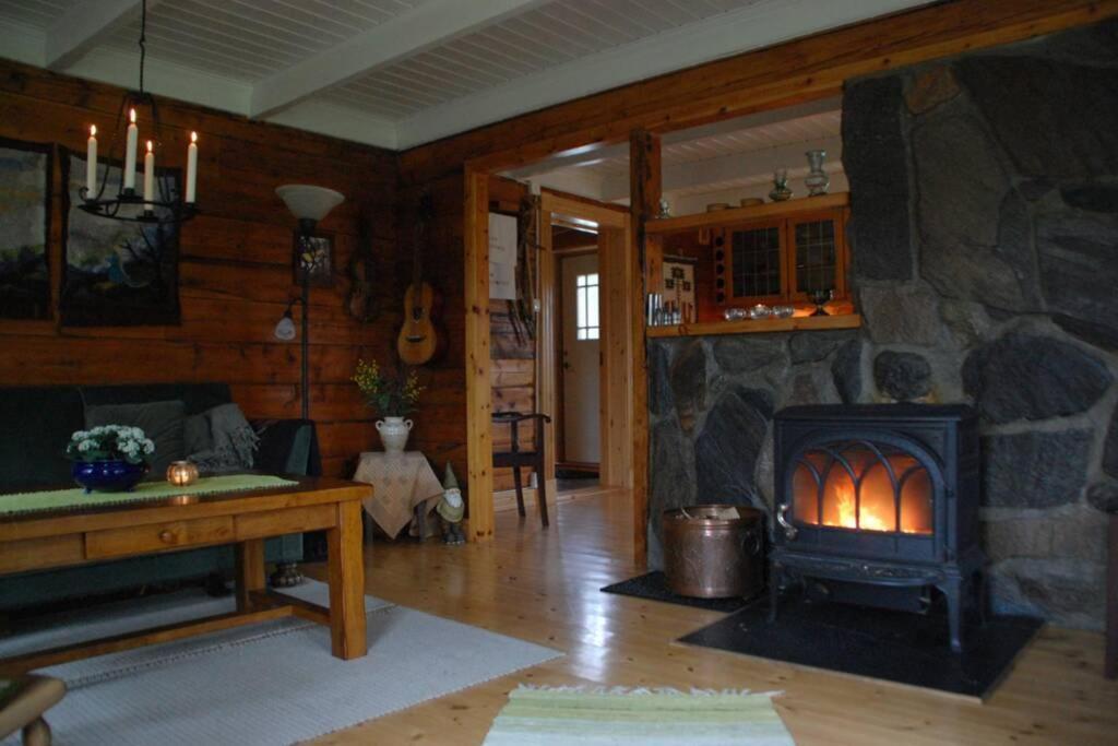 100 Years Old Norwegian Log House In Ferienhaus