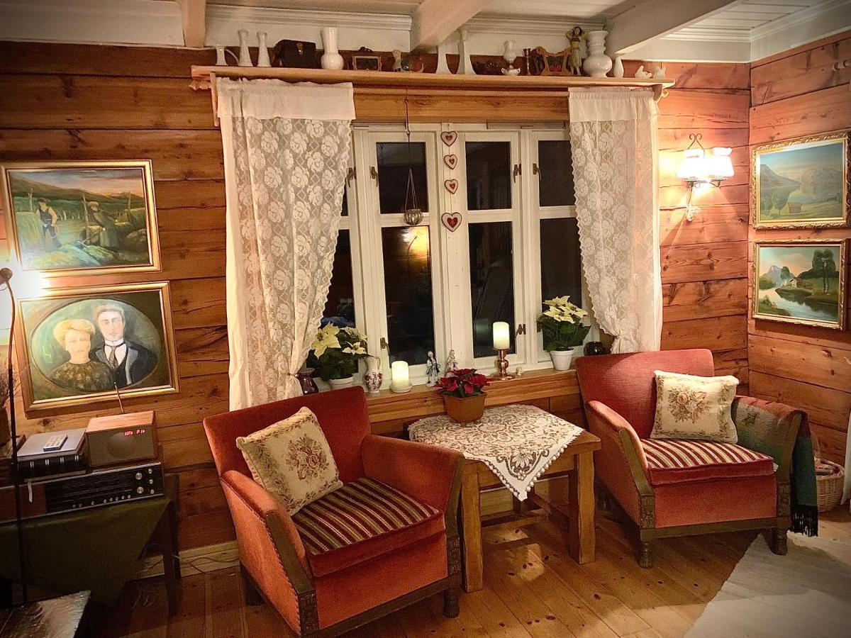 100 Years Old Norwegian Log House In Tromsø